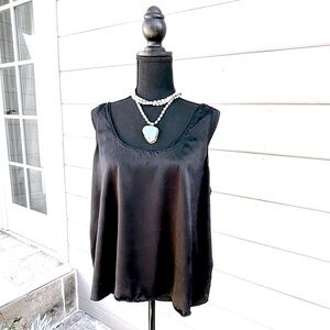BR Sublime Black Silk Tank